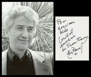 Alain Resnais (1922 - 2014) - French Director - Rare Signed Autograph - 1991 -