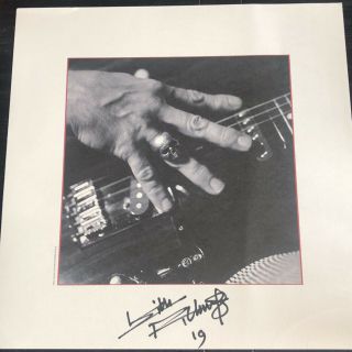 Keith Richards Hand Signed Art Print From Talk Is Deluxe Set 1/250