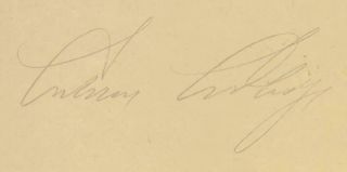 CALVIN COOLIDGE - PRINTED ART SIGNED IN PENCIL CO - SIGNED BY: FRANKLIN P.  MEAD 2