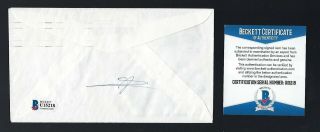Alan Shepard signed cover Beckett Authentic Apollo 14 Astronaut 2