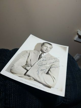 1935 Paramount Pictures Glossy Gary Cooper - Autograph Hand Signed Photo 8x10