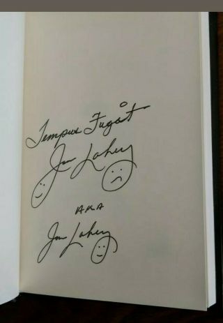 John Dunsworth Autograph DICSHITNARY 1/100 Trailer Park Boys Signed Jim Lahey 2