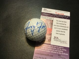 President Gerald Ford Autograph Signed Golf Ball Jsa Rare Jerry Ford Ball