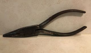 Vtg Fuller 192 6 1/4” Drop Forged Steel Needle - Nose Pliers Wire Cutters,  Japan