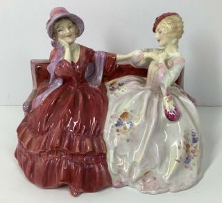 Vintage Royal Doulton Figurine " The Gossips " Hn2025 By Harradine