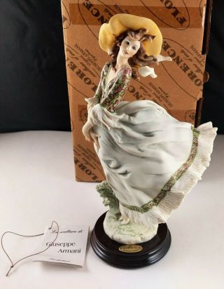 Florence By Giuseppe Armani - Scarlett Figurine - 1995 Piece Of Year - 698 - C