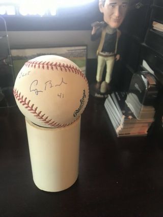 President George H.  W.  Bush Signed Mlb Baseball Autograph All Best And 41