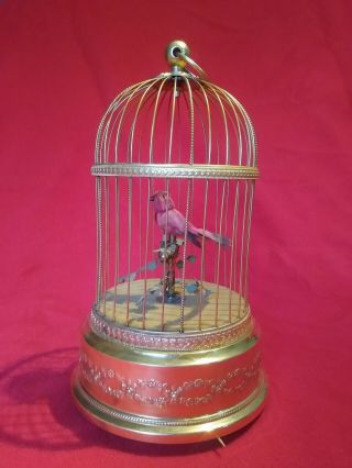Vintage Rare Bontems Singing Bird Music Box
