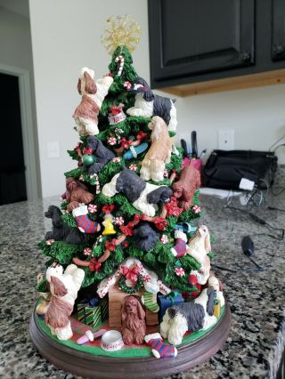 Danbury Cocker Spaniel Christmas Tree