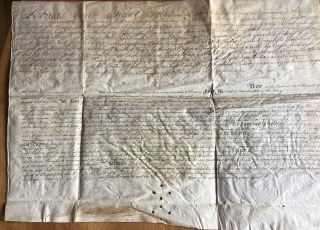 Last Colonial Governor Of Pennsylvania John Penn Autographed Document