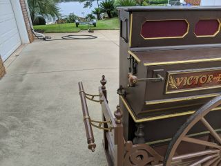Antique Handlebar Piano,  Street Piano,  Barrel Organ Unique and Rare 3