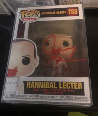 Anthony Hopkins Autographed Hannibal Lecter Funko Pop (silence Of The Lambs)