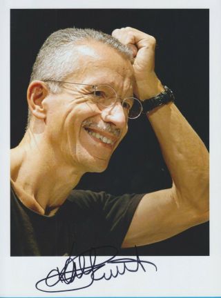 Keith Jarrett In Person Signed Glossy Photo 8x11 Inch Autograph Jazz
