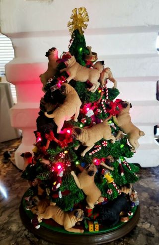 Danbury Pug Christmas Tree
