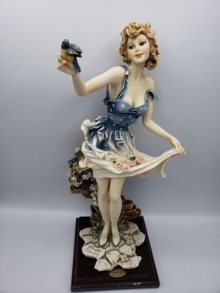 Giuseppe Armani Figurine 0232c Spring Love In Bloom Florence Italy 15 "