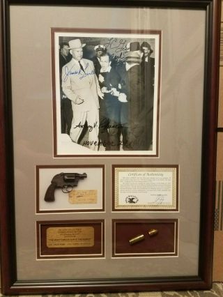 Bullet And Spent Cartridge From Gun By Jack Ruby To Shoot Lee Harvey Oswald