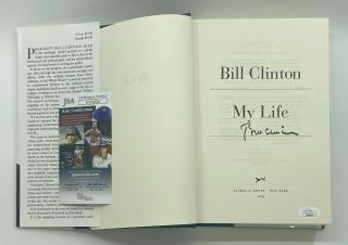 President Bill Clinton Signed My Life Hardcover Book Autographed Jsa Auto