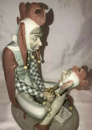 Very Rare Lladro Court Jester Figurine Retired: 1984 01001405 2