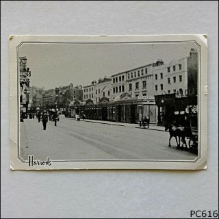 Harrods 1892 J.  Arthur Dixon Postcard (p616)