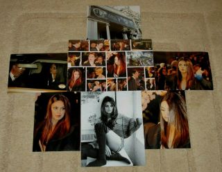 Mila Kunis Hand Signed Autographed 10x8 " Photo Plus Six Photo Proofs
