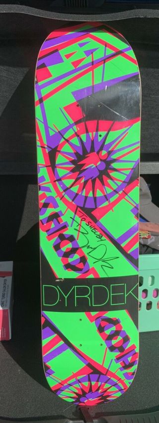 Rob Dyrdek Autographed Skateboard Deck