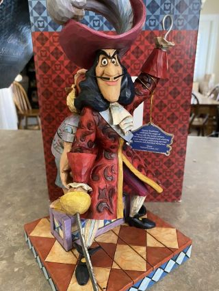 Jim Shore Disney Traditions - Beware - Captain Hook And Mr Smee (peter Pan)