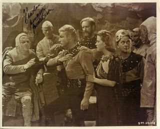 Buster Crabbe - Inscribed Photograph Signed