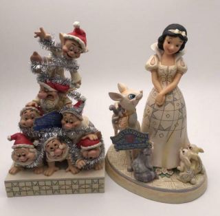 Jim Shore Snow White Seven Dwarfs Christmas