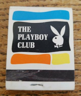 Vintage The Playboy Club Matchbook 1961 San Francisco California Ca