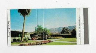 Matchbook Cover Thunderbird Country Club Palm Springs Ca 5427