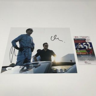 Christian Bale And Matt Damon Signed Ford V Ferrari 8x10 Photo - Jsa