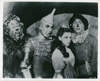 Jack Haley - Wizard Of Oz Signed Glossy Photograph
