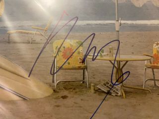 Neil Young Signed Autographed On The Beach Vinyl Record