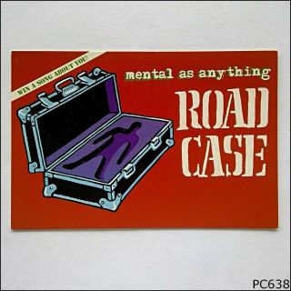 Avant Card 7348 Mental As Anything Road Case 2003 Postcard (p638)