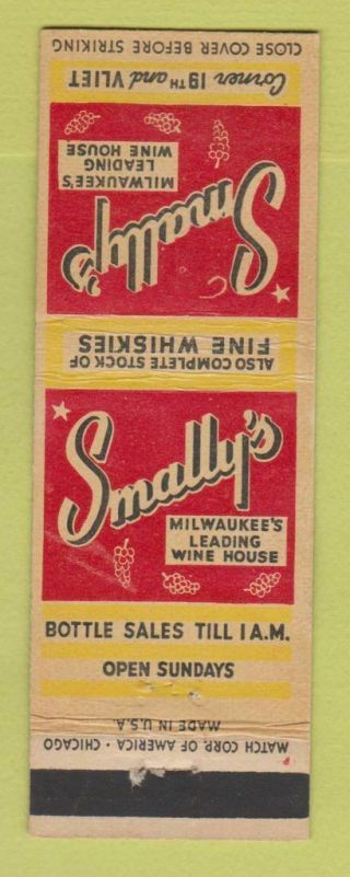Matchbook Cover - Smally 