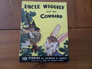 Uncle Wiggily And The Cowbird,  1943,  Vintage Collectible Children 