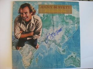 Jimmy Buffett - Rare Autographed Record Album - 1981 Lp Hand Signed By Buffett