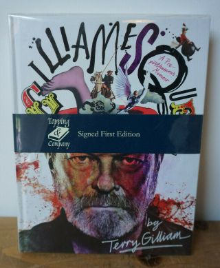 Monty Python Terry Gilliam Signed First Edition Book Gilliamsque Autograph