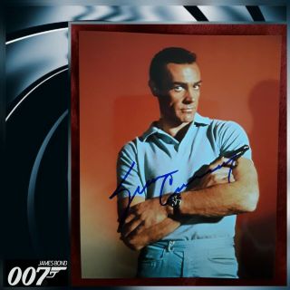 Sean Connery Hand Signed James Bond 007: Dr No Autograph 10x8