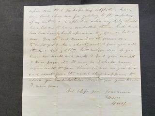 1865 PLATTSBURGH NY CIVIL WAR SOLDIER LETTER SIGNED COL HENRY M JUDAH MILITARY 3