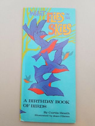 Gibson Story Book Greetings,  What Flies In The Skies,  A Birthday Book Of Birds