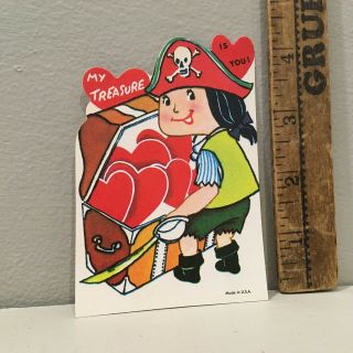 Vtg Valentine Card 70 