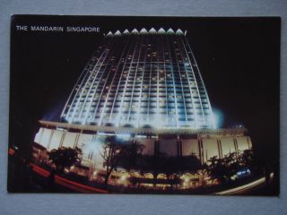 The Mandarin Singapore Hotel Postcard