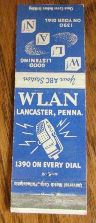 Media - Radio Station: Wlan (lancaster,  Pennsylvania) - K14