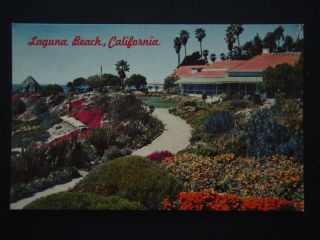 The Victor Hugo Inn Heisler Park Laguna Beach California Postcard