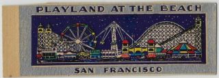 Matchbook - San Francisco,  California - Playland At The Beach - Amusement Park Jas62