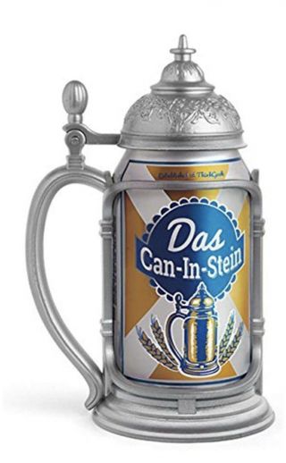 Thinkgeek Das Can In Stein Beer German Stein Holder Nib