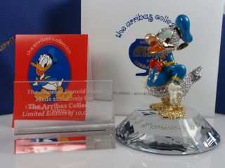 Swarovski Disney Arribas Donald Duck,  Limited Edition Mib