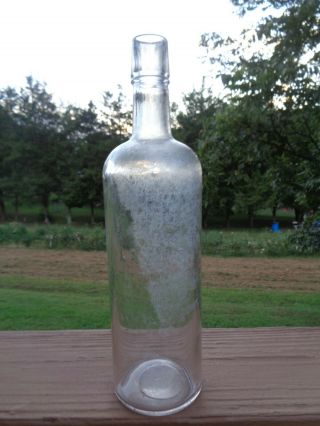 Antique Bitters Bottle Lash 