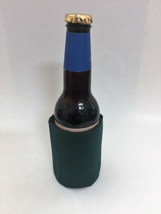 25 Blank Long Neck Beer Bottle Insulators/coolers - Dark Green (limited Supply)